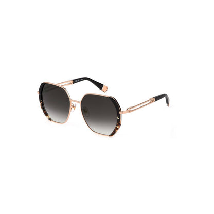 Gold Metal Women Sunglass-Furla-LabelTerrace.com