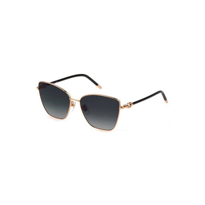 Gold Metal Women Sunglass-Furla-LabelTerrace.com