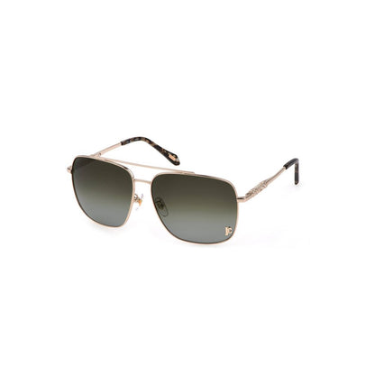 Gold Metal Women Sunglass-Just Cavalli-LabelTerrace.com