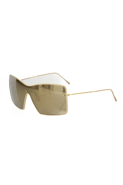 Gold Metallic Women Sunglass