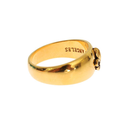 Gold Plated 925 Silver Ring-Nialaya-LabelTerrace.com