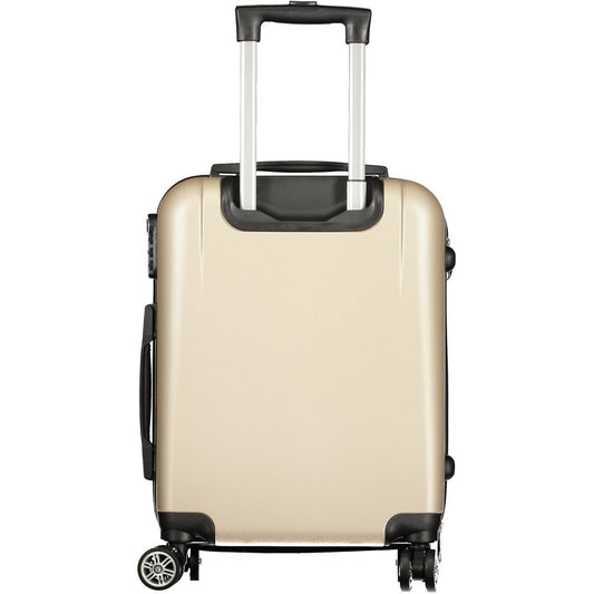 Gold Polyethylene Luggage And Travel