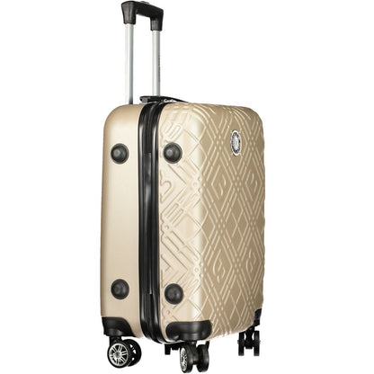 Gold Polyethylene Luggage And Travel