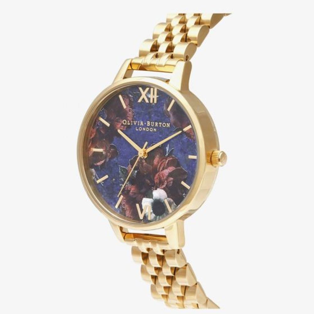 Gold Stainless Steel Watch-Olivia Burton-LabelTerrace.com