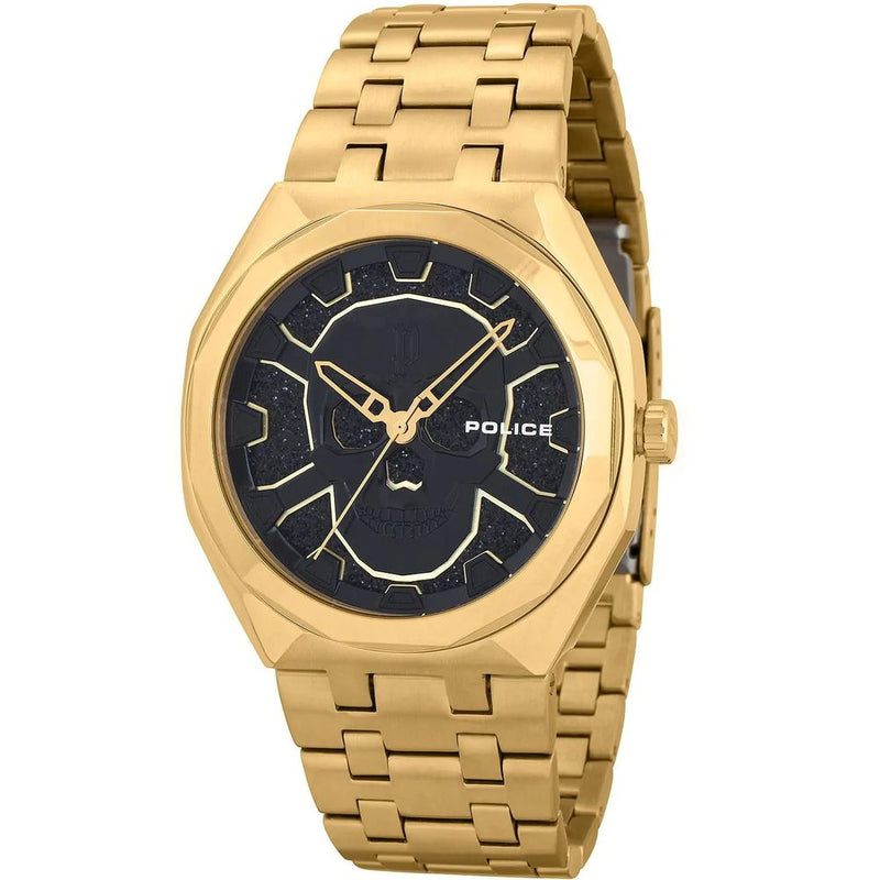 Gold Stainless Steel Watch-Police-LabelTerrace.com