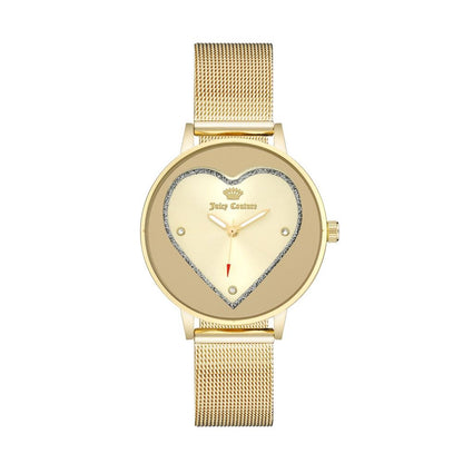 Gold Stainless Steel Watch-Juicy Couture-LabelTerrace.com