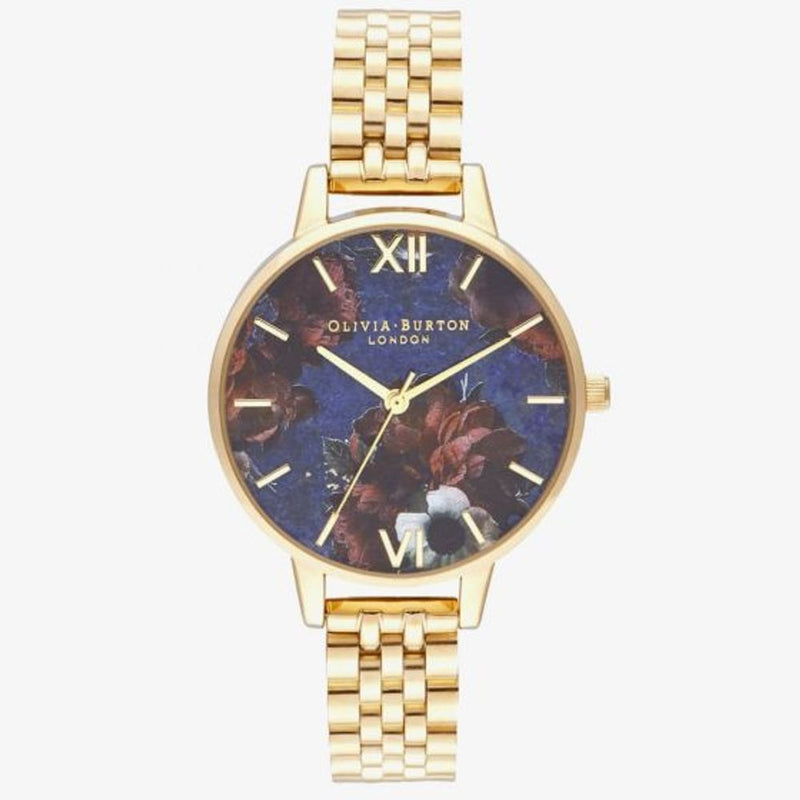 Gold Stainless Steel Watch-Olivia Burton-LabelTerrace.com