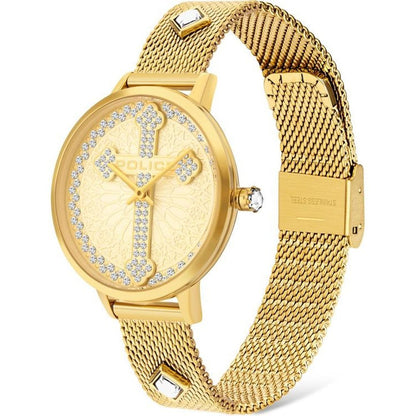 Gold Stainless Steel Watch-Police-LabelTerrace.com