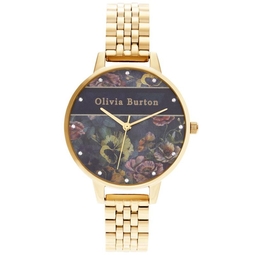 Gold Stainless Steel Watch-Olivia Burton-LabelTerrace.com