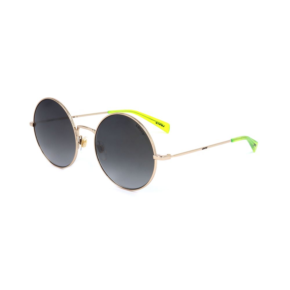 Gold Stainless Steel Sunglasses-Levi's-LabelTerrace.com