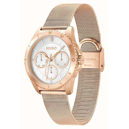 Gold Stainless Steel Watch-Hugo Boss-LabelTerrace.com