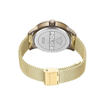 Gold Stainless Steel Watch-Police-LabelTerrace.com