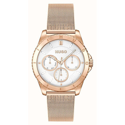 Gold Stainless Steel Watch-Hugo Boss-LabelTerrace.com