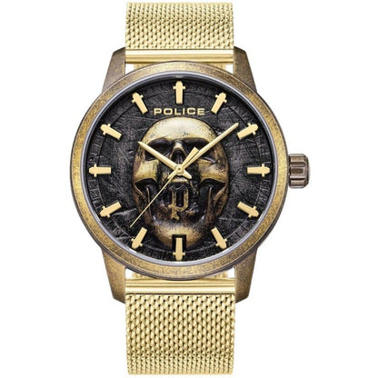 Gold Stainless Steel Watch-Police-LabelTerrace.com