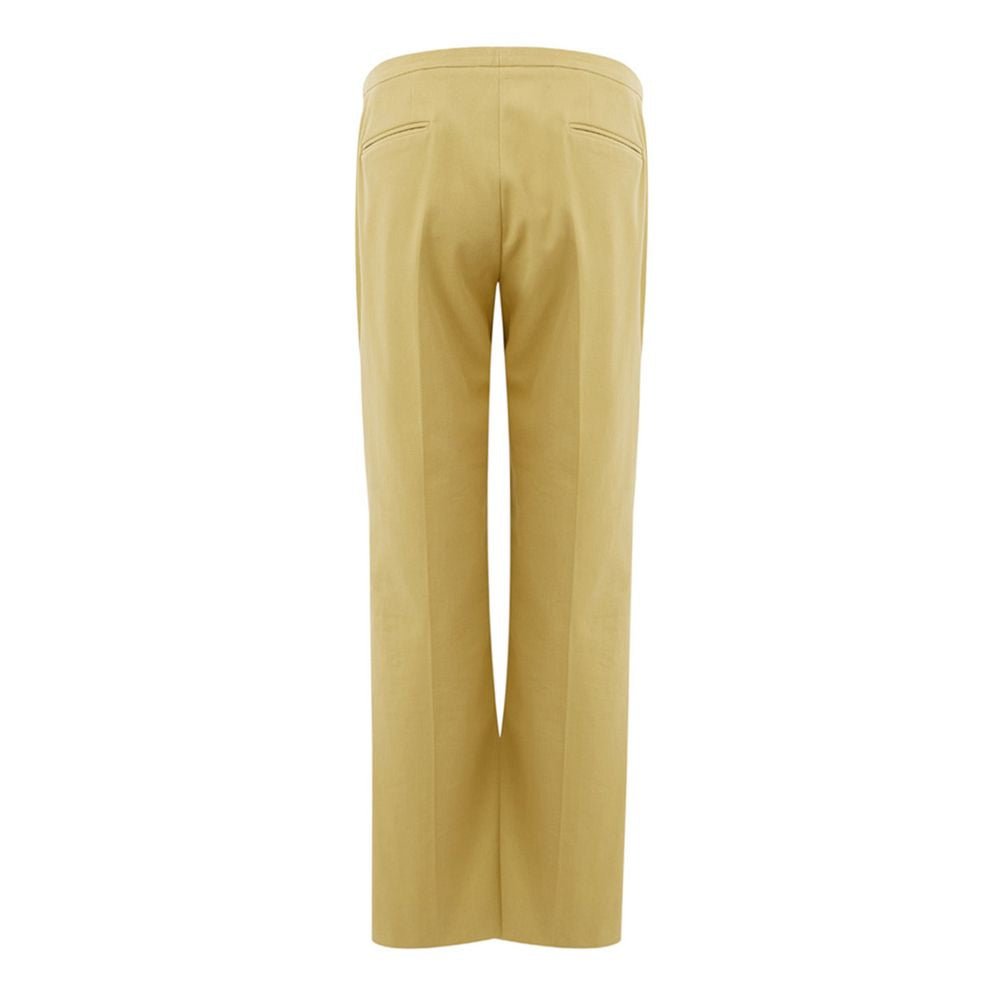 Golden Elegance Cotton Pants-Lardini-LabelTerrace.com