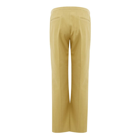 Golden Elegance Cotton Pants-Lardini-LabelTerrace.com