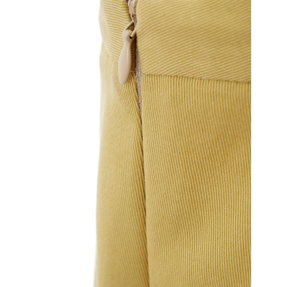 Golden Elegance Cotton Pants-Lardini-LabelTerrace.com