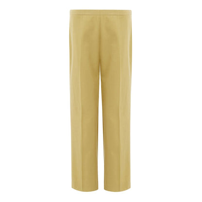 Golden Elegance Cotton Pants-Lardini-LabelTerrace.com