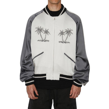 Palms Souvenir Bomber Jacket-Palm Angels-LabelTerrace.com