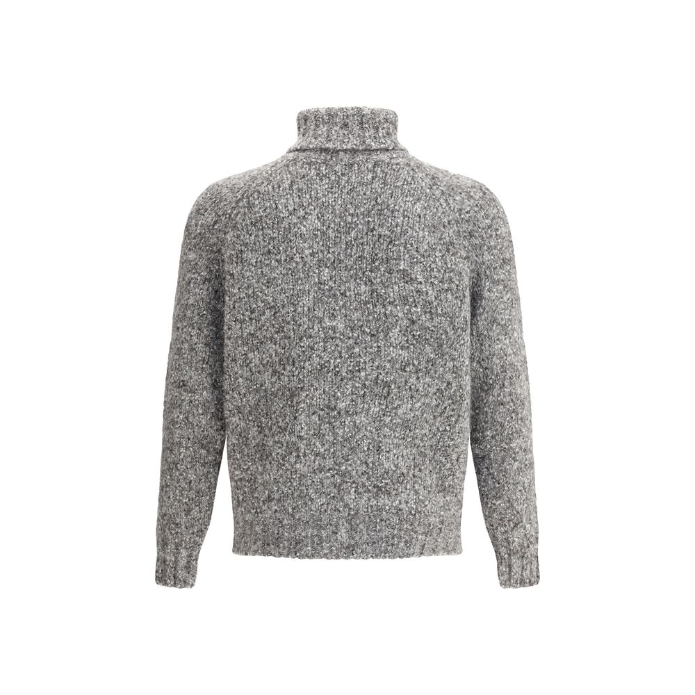 Buttoned turtleneck Sweater-Brunello Cucinelli-LabelTerrace.com