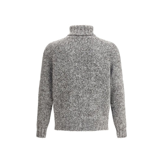 Buttoned turtleneck Sweater-Brunello Cucinelli-LabelTerrace.com