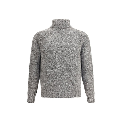 Buttoned turtleneck Sweater-Brunello Cucinelli-LabelTerrace.com