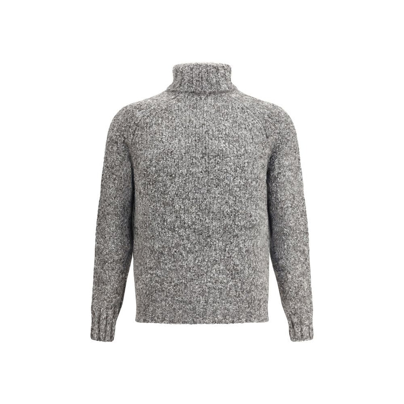 Buttoned turtleneck Sweater-Brunello Cucinelli-LabelTerrace.com