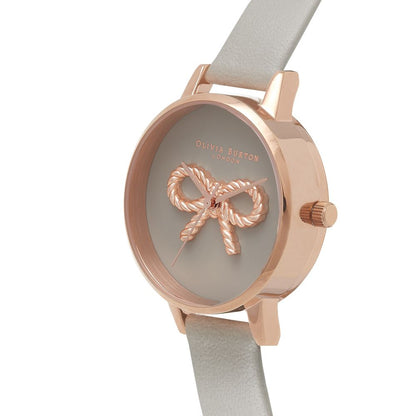 Gray Artificial Leather Watch-Olivia Burton-LabelTerrace.com