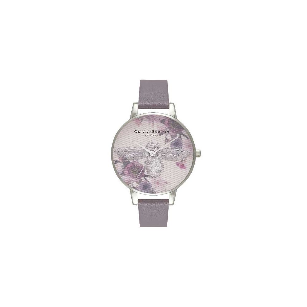 Gray Artificial Leather Watch-Olivia Burton-LabelTerrace.com