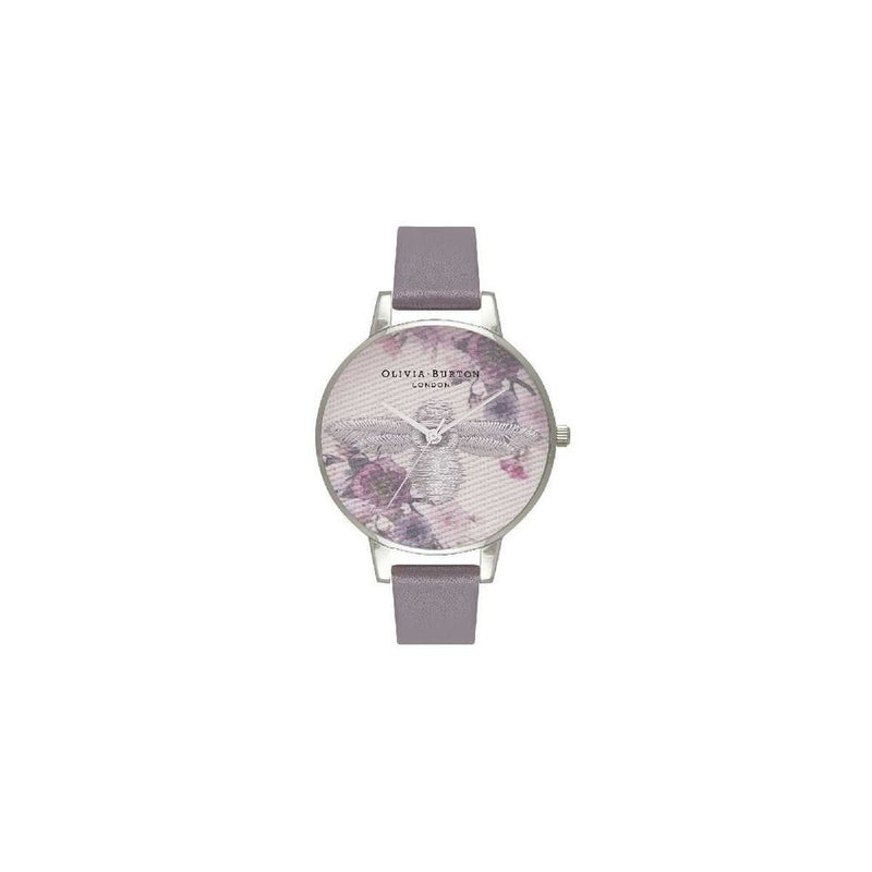 Gray Artificial Leather Watch-Olivia Burton-LabelTerrace.com