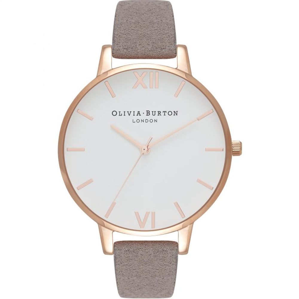 Gray Artificial Leather Watch-Olivia Burton-LabelTerrace.com