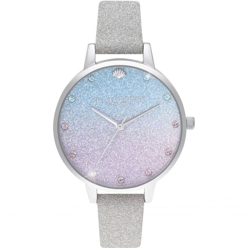 Gray Artificial Leather Watch-Olivia Burton-LabelTerrace.com