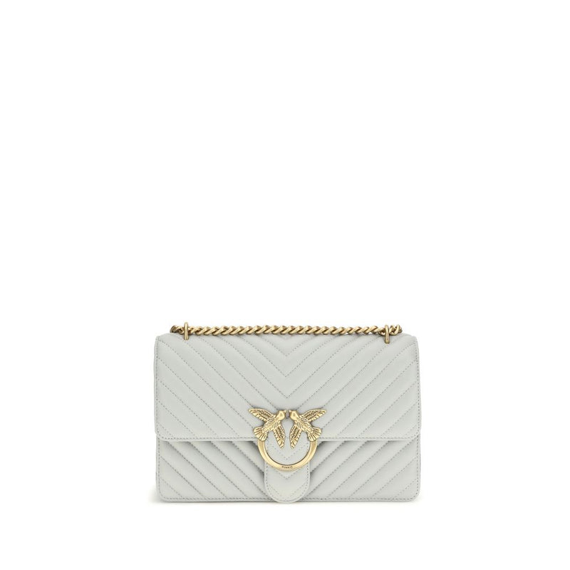 Gray Calf Leather Bos Taurus Shoulder Bag