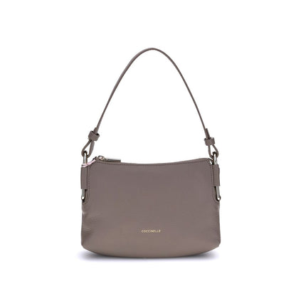 Gray Calf Leather Bos Taurus Shoulder Bag