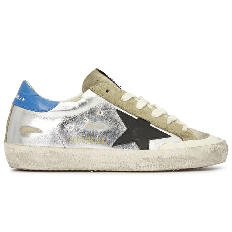 Gray Calfskin Sneaker-Golden Goose-LabelTerrace.com