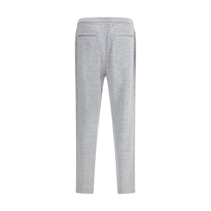 Gray Cashmere Casual Pants