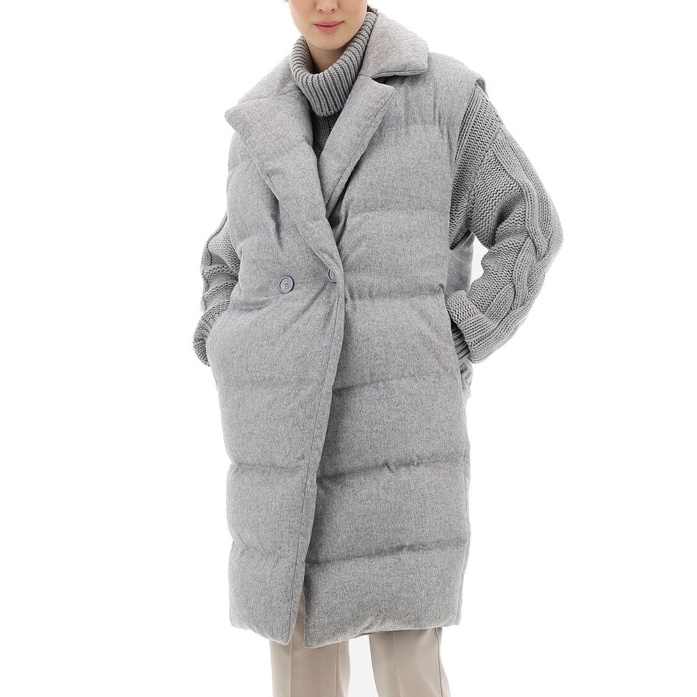 Padded Long Gilet Coat-Herno-LabelTerrace.com
