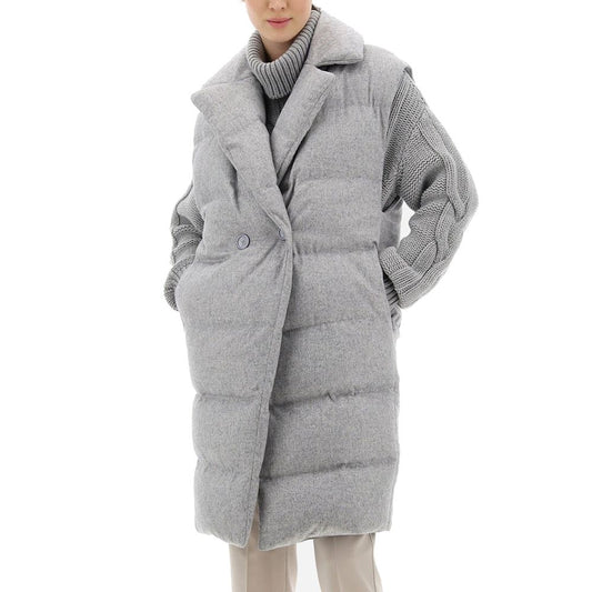 Padded Long Gilet Coat-Herno-LabelTerrace.com