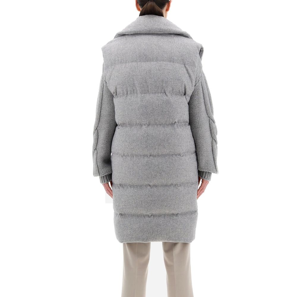 Padded Long Gilet Coat-Herno-LabelTerrace.com