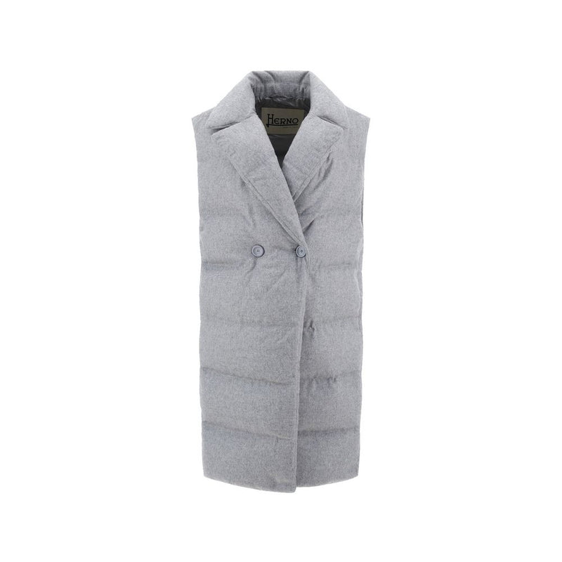Padded Long Gilet Coat-Herno-LabelTerrace.com