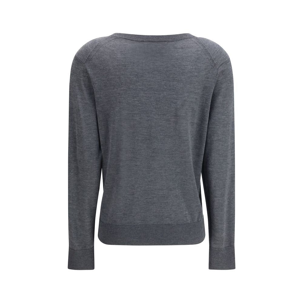 Gray Cashmere Sweater