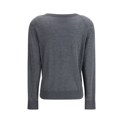 Gray Cashmere Sweater