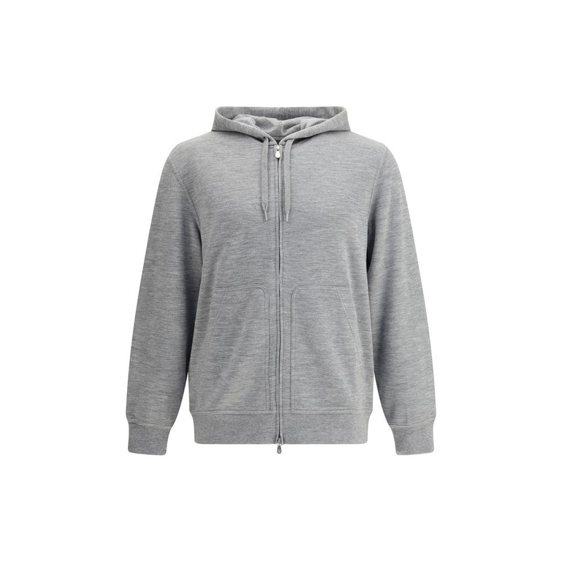 Gray Cashmere Sweatshirt