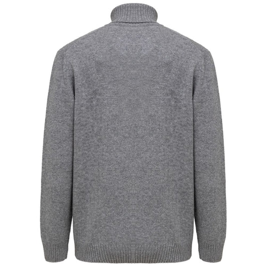 Gray Cashmere Turtleneck-Cruciani-LabelTerrace.com