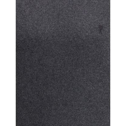 Gray Cashmere Turtleneck