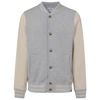 Gray Cotton Jackets & Coat-Gran Sasso-LabelTerrace.com
