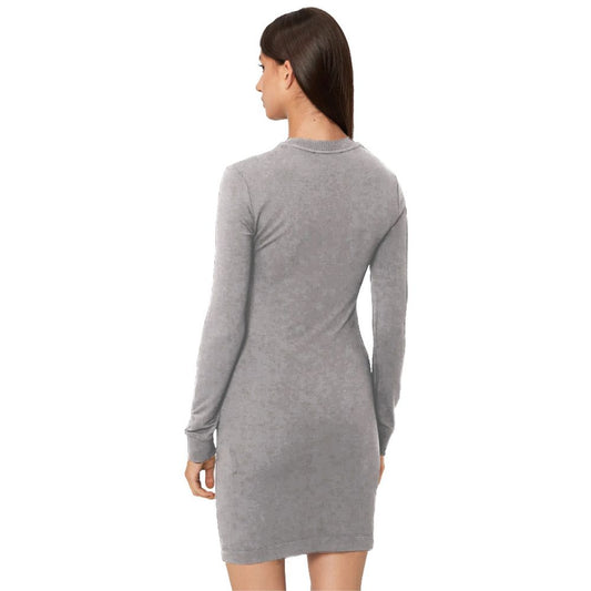 Gray Cotton Dress