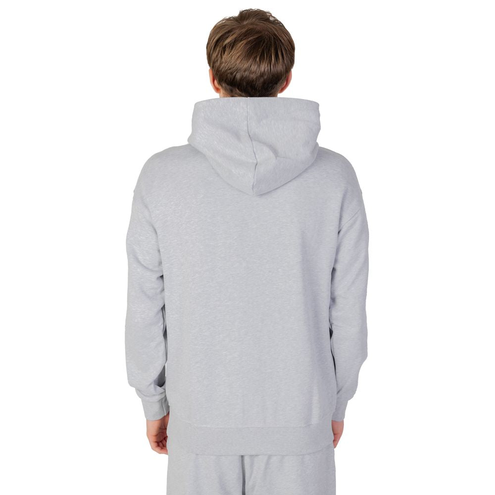 Gray Cotton Hoody