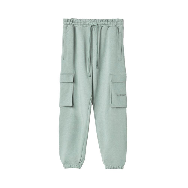 Gray Cotton Men Cargo Pant-Hinnominate-LabelTerrace.com