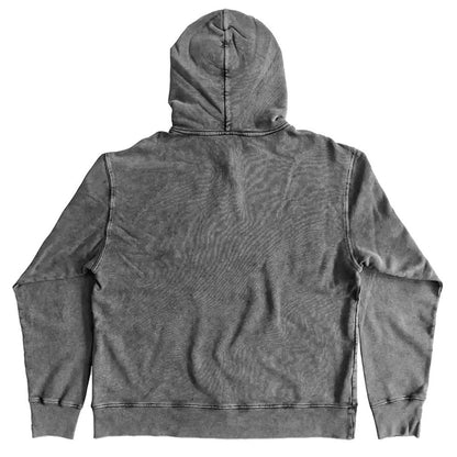 Gray Cotton Men Hoodie-Diego Venturino-LabelTerrace.com